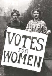 Voted woman