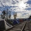 Καθιστική διαμαρτυρία στην Ειδομένη