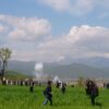 Ειδομένη: Πετροπόλεμος, χημικά και πλαστικές σφαίρες από τους Σκοπιανούς