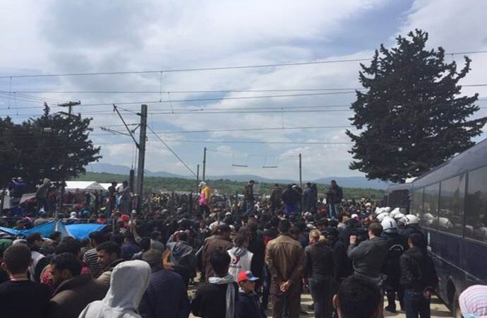 Νέα ένταση στην Ειδομένη