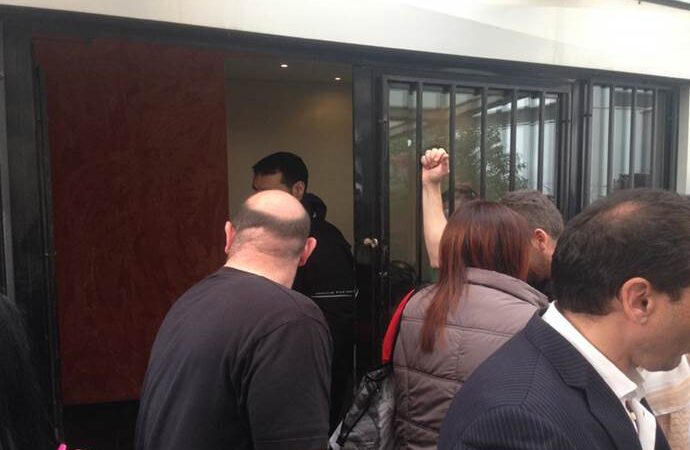Ενταση στη συνέντευξη Τύπου της Ηλεκτρονικής