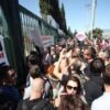 Ενταση στη συγκέντρωση διαμαρτυρίας των εκπαιδευτικών