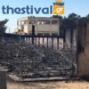 Μεγάλη φωτιά στα Διαβατά – Καταστροφές και τραυματίες στο κέντρο προσφύγων