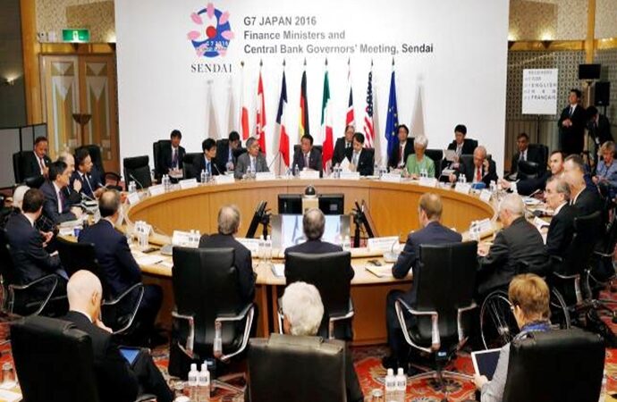 G7: Μηνύματα εναντίον των υποτιμήσεων και του Brexit