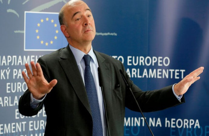 Αισιόδοξος για εκταμίευση της δόσης στις 16 Ιουνίου δηλώνει ο Μοσκοβισί