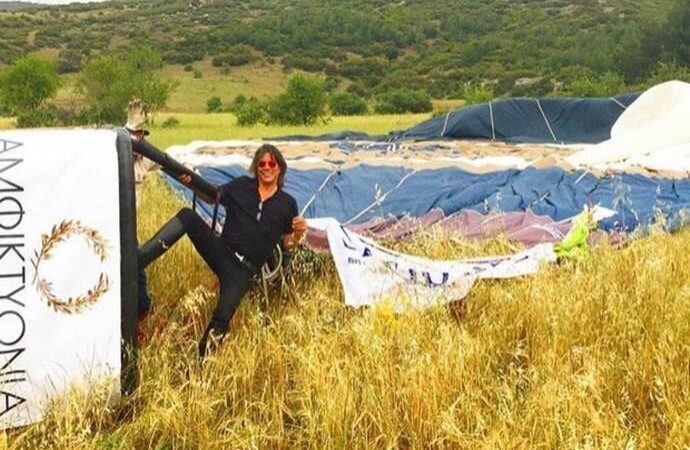Η πτώση με αερόστατο του Ηλία Ψινάκη