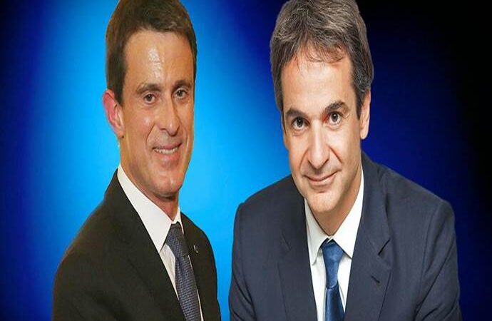 Οικονομία – προσφυγικό στην ατζέντα της συνάντησης Βαλς- Μητσοτάκη