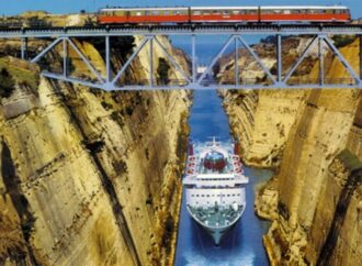 Δείτε απίστευτες φωτογραφίες από τον ισθμό της Κορίνθου