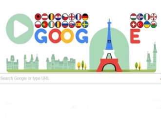 Στην έναρξη του  Euro 2016 αφιερώνει η Google το σημερινό της doodle