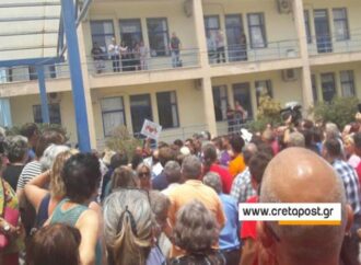 Ένταση στην υποδοχή του Πολάκη στην Ιεράπετρα (video)