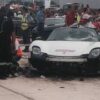 Με  260  χιλιόμετρα  και πάνω  προκάλεσε το δυστύχημα   στον εαυτό  του και τους άλλους τρείς  ο νεαρός Γιώργος  Βάκης.