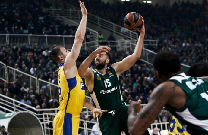 Euroleague: ΠΑΟ συνέτριψε 89-76 τη Μακάμπι
