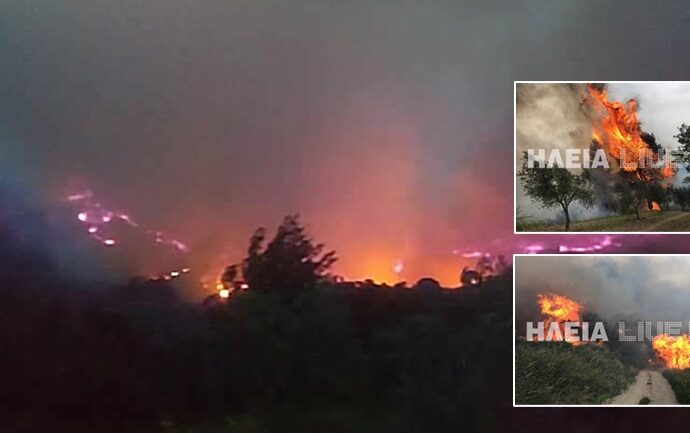 Συνελήφθη 46χρονος ως υπαίτιος για την πυρκαγιά στην Ηλεία