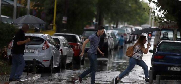 Εκτακτο δελτίο επιδείνωσης καιρού -Καταιγίδες, χαλάζι και ισχυροί άνεμοι