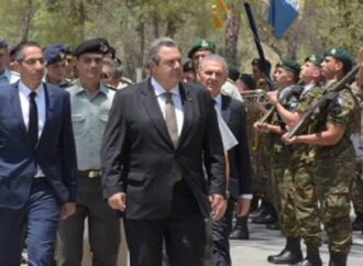 Καμμένος: Η Τουρκία συνεχίζει να παραβιάζει το διεθνές δίκαιο, να δολοφονεί και να συλλαμβάνει