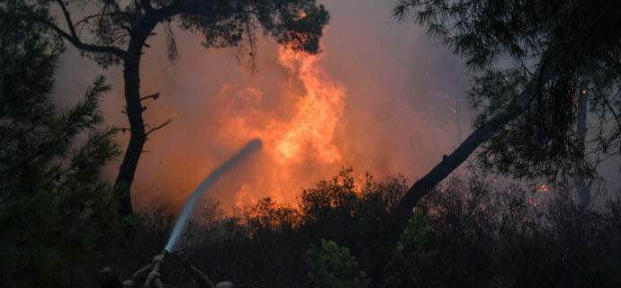 Τρίπολη: Υπό μερικό έλεγχο η φωτιά στην περιοχή Χιράδες