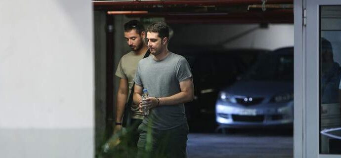 Στον εισαγγελέα εκτέλεσης ποινών ο Αριστείδης Φλώρος [εικόνες]