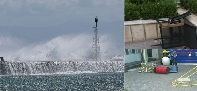 Με άγριες διαθέσεις ο «Ξενοφών»: Τα πρώτα προβλήματα σε Θεσσαλονίκη-Χαλκίδα [εικόνες & βίντεο]