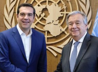 Ο Γκουτέρες συνεχάρη την Ελλάδα για την αντιμετώπιση της προσφυγικής κρίσης