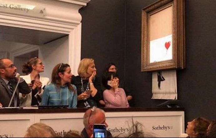 Αποκάλυψη Banksy: Πώς κατέστρεψα τον πίνακά μου στη δημοπρασία του Sotheby’s