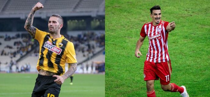 Super League: ΑΕΚ-Ολυμπιακός απόψε στο ντέρμπι κορυφής στο ΟΑΚΑ