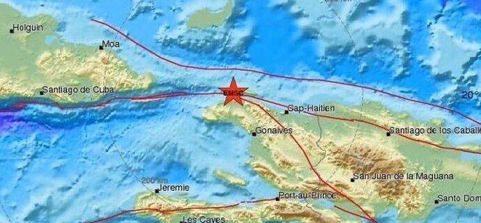 Ισχυρός σεισμός 5,9 ρίχτερ στην Αϊτή -10 νεκροί