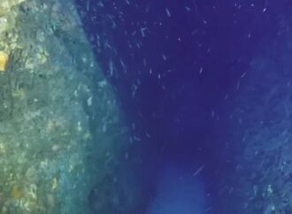 Βουτιά που κόβει την ανάσα -Βόλτα σε ανεξερεύνητο υποθαλάσσιο σπήλαιο στα Χανιά [βίντεο]