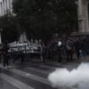 Στις 24 ανήλθαν οι προσαγωγές από τα επεισόδια στην Πλ. Κλαυθμώνος