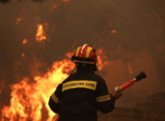 Σε ύφεση η φωτιά στο σπάνιο οικοσύστημα της Στροφυλιάς – Στάχτη 2.000 στρέμματα