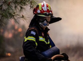 Βοιωτία: Φωτιά ξέσπασε σε ελαιώνα – Επεκτείνεται προς το βουνό