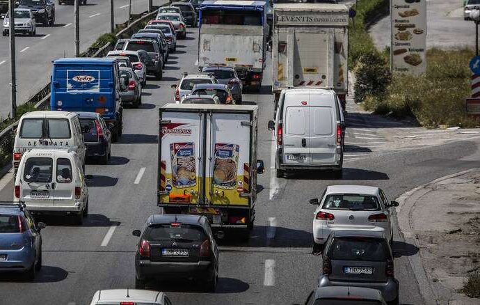 Κυκλοφοριακό xάος σε Κηφισό και παλιά παραλιακή λόγω έργων