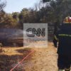 Σε ύφεση τα πύρινα μέτωπα σε Βαρνάβα και Ραφήνα