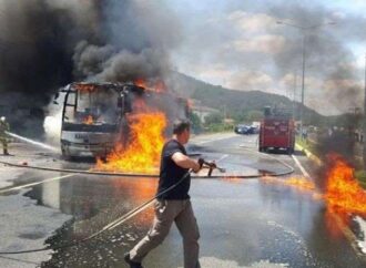 Τουρκία: Φωτιά σε λεωφορείο – 5 νεκροί ανάμεσά τους ένα παιδί