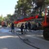 Συναγερμός στην πυροσβεστική: Φωτιά σε λεωφορείo στην Εθνική Οδό Πρέβεζας- Ηγουμενίτσας