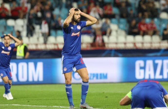 Ερυθρός Αστέρας – Ολυμπιακός 3-1: Κατέρρευσε με δέκα παίκτες