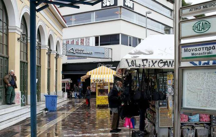 Μαχαιρωμένος άνδρας στο μετρό στο Μοναστηράκι