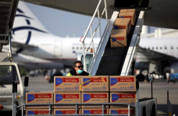 500.000 μάσκες από την Κίνα για τα ελληνικά νοσοκομεία