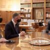 Συνάντηση του πρωθυπουργού με τον πρόεδρο του ΔΗΚΟ