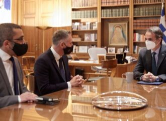 Συνάντηση του πρωθυπουργού με τον πρόεδρο του ΔΗΚΟ