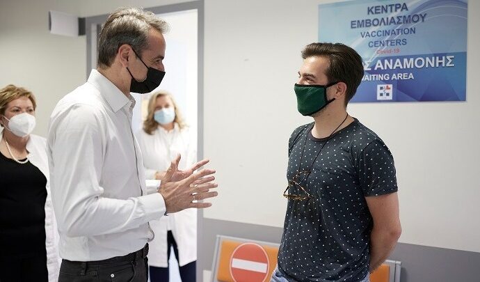 Κυρ. Μητσοτάκης: Η νεολαία δείχνει τον δρόμο για τον εμβολιασμό