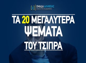 Τα ψεύτικα τα λόγια τα μεγάλα του Αλέξη Τσίπρα (ΒΙΝΤΕΟ)