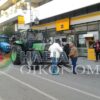 Πύργος: Αγρότες απέκλεισαν με τρακτέρ υποκαταστήματα της Τράπεζας Πειραιώς