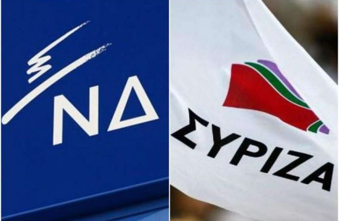 Δημοσκόπηση Interview: Προβάδισμα 9,7 μονάδων ΝΔ έναντι ΣΥΡΙΖΑ