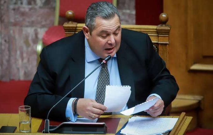 Καμμένος: Δεν είμαι απερχόμενος υπουργός, δεν τελώ υπό παραίτηση
