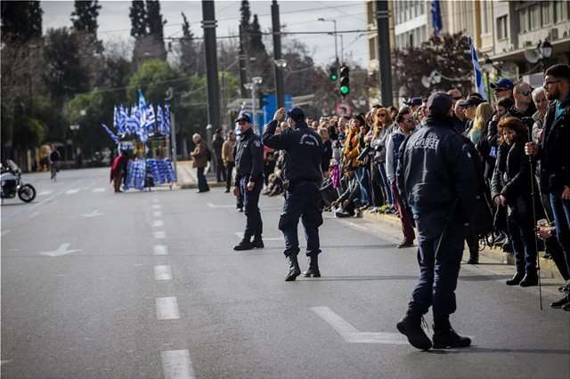 Σε ισχύ τα δρακόντεια μέτρα της Αστυνομίας για το Συλλαλητήριο