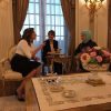 Τσάι με την Εμινέ Ερντογάν και ξενάγηση στο Λευκό Παλάτι για την Μπέτυ Μπαζιάνα