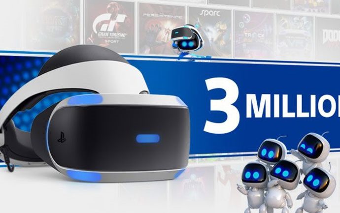 PlayStation VR: Ξεπέρασε τα 3 εκατ. σε πωλήσεις παγκοσμίως