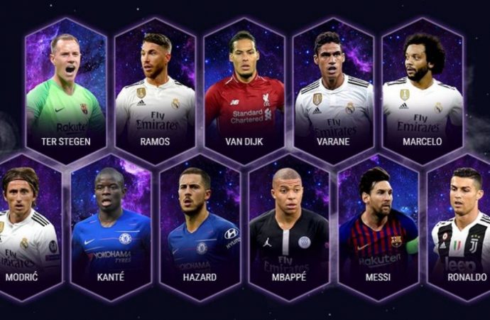 UEFA: Η κορυφαία ομάδα στο ποδόσφαιρο για το 2018