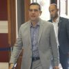 Eφτασε στο γραφείο του στη Θεσσαλονίκη ο Aλέξης Τσίπρας [εικόνες]