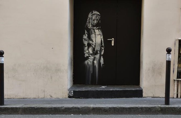 Κλάπηκε έργο του Banksy για την τραγωδία στο Bataclan το 2015